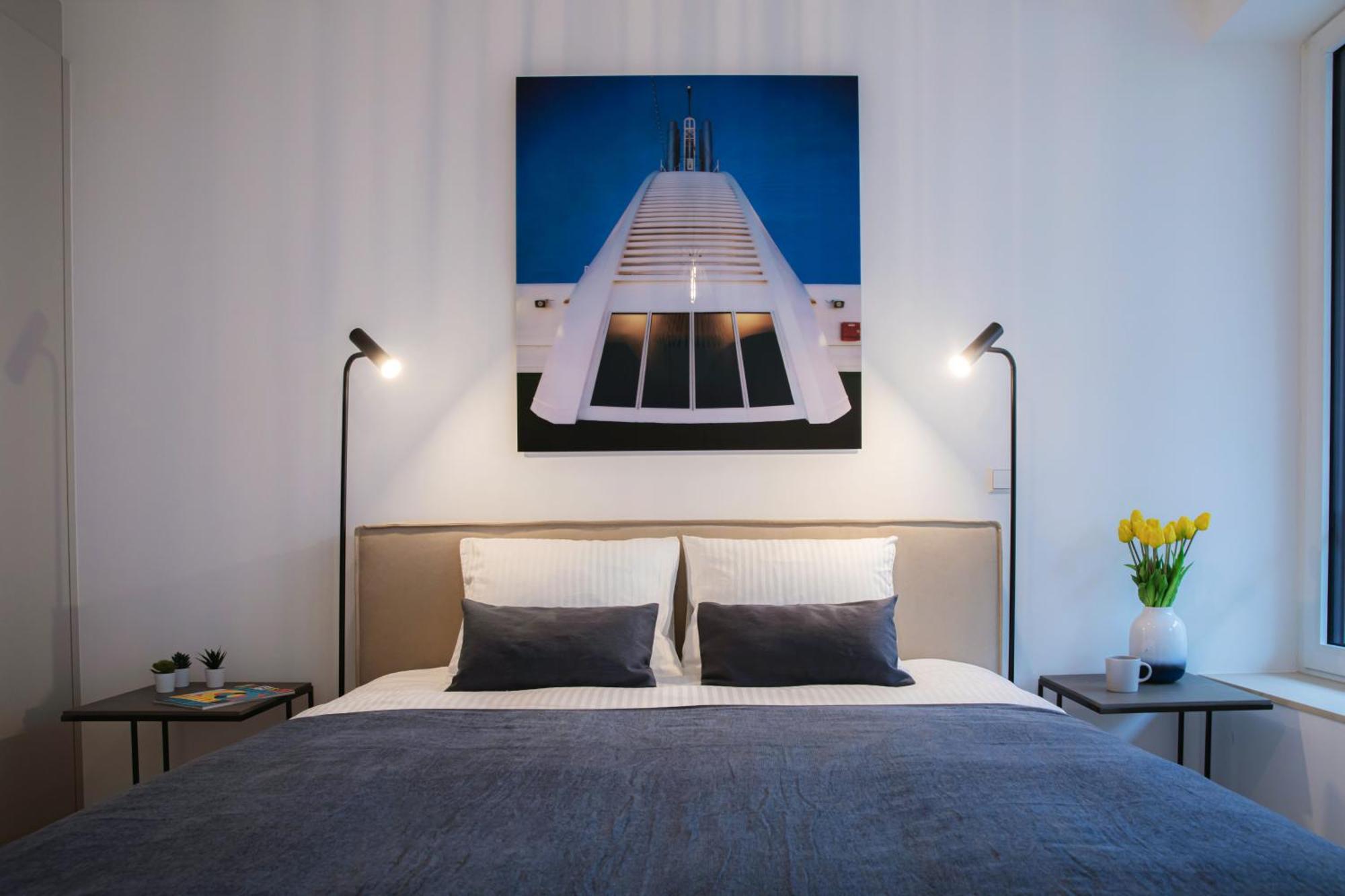 Hamilius Apartments City Center Luxembourg By Rentaroo Bilik gambar
